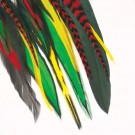 Drops Fine Feathers Rasta thumbnail