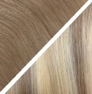 63Beige + 23/09 Root Drag MIX Skinni Tape Extensions  thumbnail