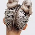 Large Rhinestone Snap Clip thumbnail