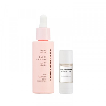 Miriamquevedo Black Baccara Multiplying Scalp Concentrate + Pre-treatment Exfoliator