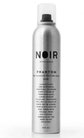 NOIR Stockholm Phantom Dry Shampoo Texture Spray DARK